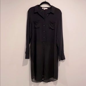 BCBGeneration button-front tunic shirt